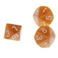 thumbnail image 3 of Juego de dados digitales de 10 piezas de varios lados para piezas de juego MTG Amarillo Zulema Juego de dados de 10 caras, 3 of 7