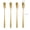 17cm Gold, variant on PTSPLLMY Leeseph Coffee Spoons Set of 4, Stainless Steel Long Handle Espresso Stirring Spoons Dessert Teaspoons