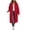 Red, variant on COMVALUE Womens Long Zip Up Hoodie Jacket Open Front Hoodie Sweatshirt with Pockets Fleece Lightweight Sweaters Oversized Zipper Hooded Cardigan Winter Fall Coats Tunic Sweatshirts (White, XXL)