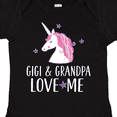 thumbnail image 4 of Inktastic Gigi and Grandpa Love Me Unicorn Grandchild Girls Baby Bodysuit, 4 of 5