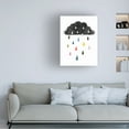 thumbnail image 3 of Victoria Borges 'Rainy Day Rainbow II' Canvas Art, 3 of 3