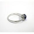 thumbnail image 5 of thejewelryart Sterling Silver 3.25 ct Blue Star Sapphire Ring Timeless Elegant Wedding Jewelry Stunning Star Effect Ring for Women Silver 8.5, 5 of 5