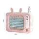 thumbnail image 3 of Fiudx Ofertas Relámpago Worry-Bunny-Mini Ventilador De Refrigeración Para Aire Acondicionado, Portátil, Para Exteriores, Pequeño Enfriador De Gas, Ventilador De Pulverización Recargable Por Usb, 3 of 7
