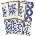 thumbnail image 2 of Kitchen Towels Retro Talavera Ceramic Pattern Cleaning Towel Absorbent Hand Towels Tea Towels for Home Restaurant Dish Clean 28" x 18", 1PC, 2 of 7