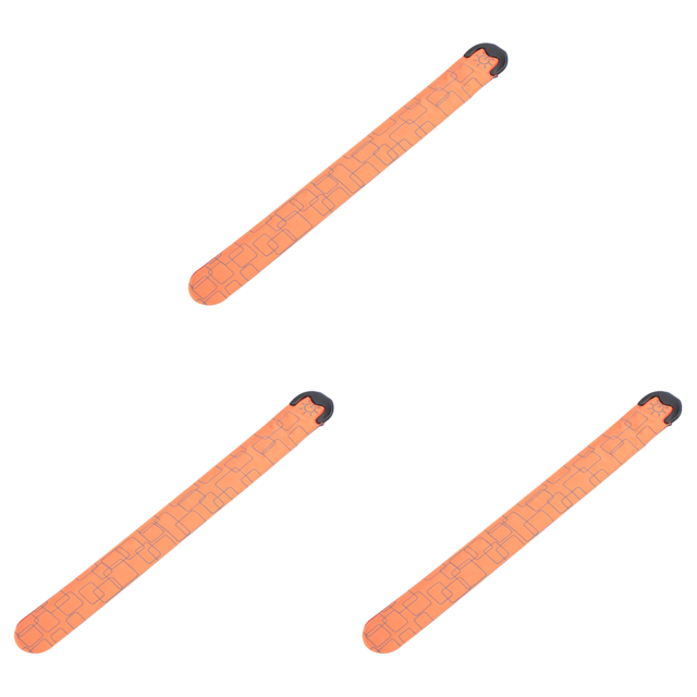 Para brazaletes lideros con brazaletes de alta visibilidad de alta visibilidad mujeres niños naranja