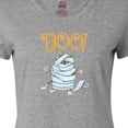 thumbnail image 4 of Inktastic Boo with Mummy Cat Women's T-Shirt, 4 of 5