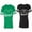 Men Green / Women Black, variant on Beast Beauty Ear Matching Couple Cotton Jerseys (Men Green / Women Black) (Men S / Women S)