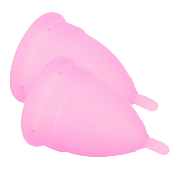 Copas Menstruales Originales Auténticas Juego de Copas Menstruales de Silicona Reutilizables con Caja de Bolsa ANGGREK Otros