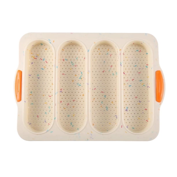 Pan Francés De Silicona, Bandeja Para Hornear Baguette, Molde Para Pan Antiadherente Para Herramienta Para Hornear Moyic HA040462-04