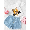 thumbnail image 3 of Halloween Corgi Vampire Costume T-Shirt Toddler -Image by Shutterstock,  4 Toddler, 3 of 4