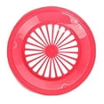 thumbnail image 2 of 4pcs 10 Inch Paper Plate Holders Reusable Round Paper Plate Holder Set with Snap-In Grooves for Dinner Dishwasher Safe Red, 2 of 6