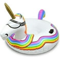 GoFloats Winter Snow Tube Unicorn The Ultimate Sled & Toboggan