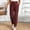 *Wine, variant on ClodeEU Womens Linen Blend Drawstring Pants with Pockets,Loose Elastic Waist Ankle Cropped Trouser Wine,Womens Plus L