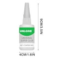 thumbnail image 3 of Agiferg Colle Super Universelle Forte Colle Plastique pour Résine Céramique Métal Verre 50 ml, 3 of 9