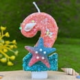 thumbnail image 4 of Fashion Cartoon Creative Birthday Candle, Colorful Party Number Candles for Cake Toppers, Decorative Celebration Supplies, Festive Accents for Cake Decor, Number 2, 4 of 6