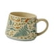 thumbnail image 5 of Ceramic Coffee Taza de agua Copa de agua decorativa con mango de bebida para el hogar o trabajo bebidas calientes de café rústico taza de café taza de Estilo a, 5 of 8