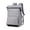 SILVER, variant on Roll Top Laptop Backpack, Water Resistant Business Daypack with Front Reflective Strip for Daily Trave