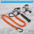 thumbnail image 5 of Unique Bargains Tool Lanyard with D Hook, 43 Inch Safety Tool Leash 0.8' Width, Orange, 5 of 5