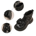thumbnail image 6 of LYHao Children Shoes Fashionable Flat Boots Comfortable Soft Sole Children Boots Boots ,Girls Boots Sizes 10 Black(3.5-4 Years), 6 of 6