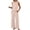 Apricot, variant on Lounge Sets for Women Knit Loose Tank Top Wide Leg Pants Soft Comfy Pajamas Set 2-Piece Outfits