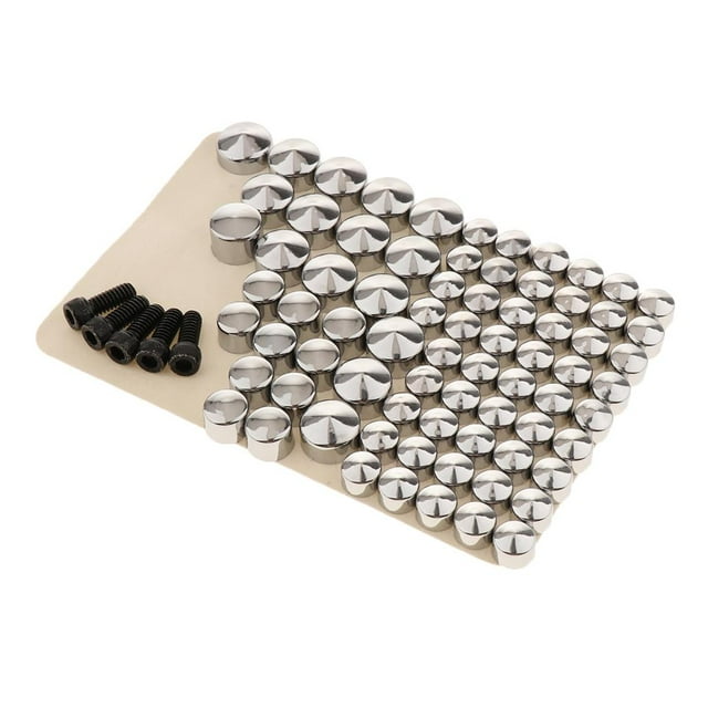 Cubierta de Tornillo de Motocicleta Cubierta de Tornillo para Flt / (Paquete de 75)