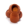 thumbnail image 5 of Ochine Baby PU Suede Leather Boys Girls Soft Fringe Soft Soled Non-slip Footwear Crib First Walkers, 5 of 7