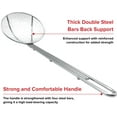 thumbnail image 4 of Nexgrill 35-Inch Wooden Seafood Boil Paddle and Skimmer Spoon 18-Inch Chrome-Plated Steel Fryer Scoop, Combo Pack of 530-0119 + 530-0201, 4 of 7