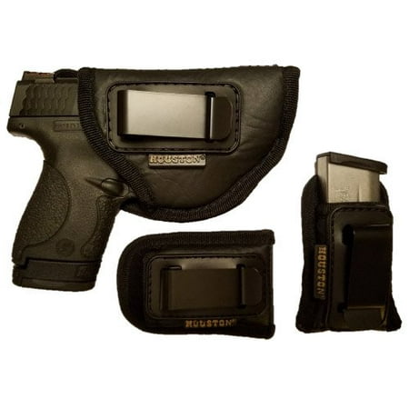 Combo Concealment Holster + 2 Magazine and Multi Use Pouch fits Glock 26/27/33, Shield, XDS,Beretta Nano, SCCY Sky, Ruger LC9 (Right) (Ruger Lc9 Magazine Best Price)
