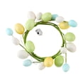 thumbnail image 2 of Guirnalda de huevos de Pascua para colgar en la pared, hecha a mano, decoración de primavera, frontal Estilo C, 2 of 9