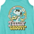 thumbnail image 2 of Peanuts - Feelin Groovy Snoopy And Woodstock  - Toddler and Youth Girls A-line Dress, 2 of 5