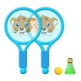 thumbnail image 4 of Raqueta de bádminton ligera y divertida para niños y niñas de 3 a 7 años. Juego para interiores y exteriores. Juego de bádminton para niños de Blue Tiger, 4 of 8