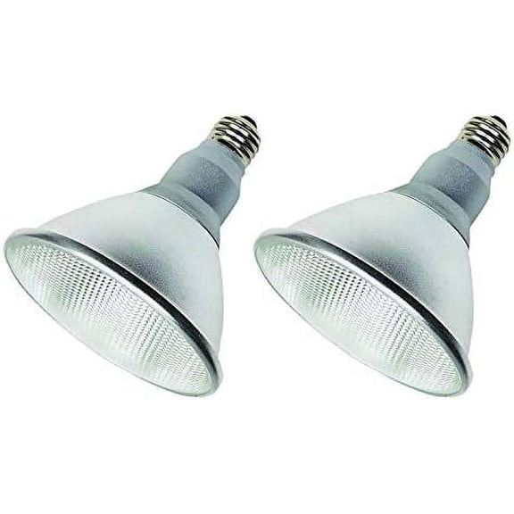 (Pack of 2) K21471 LED PAR38/FL 120V - 18 Watt High Output (100W Replacement) PAR38 Flood - 120 Volt - LED Light Bulbs Indoor & Outdoor Use 3000K (Soft White)