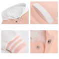 thumbnail image 5 of Coerni Girls & Boys Hooded Baseball Jacket Contrast Long Sleeve Button Down Varsity Jacket Casual Versatile All-Weather Preppy Outerwear, 5 of 7