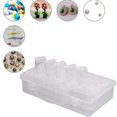 thumbnail image 5 of Caja transparente con cuadrícula, caja de almacenamiento para pintura de diamantes con cuentas hecha a mano, caja de cuentas de arroz de vidrio, caja de accesorios para decoración, 5 of 5