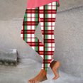 thumbnail image 4 of Jsaierl Christmas Leggings for Women High Waisted Casual Stretch Workout Yoga Pants Funny Graphic Xmas Holiday Legging Tights, 4 of 5