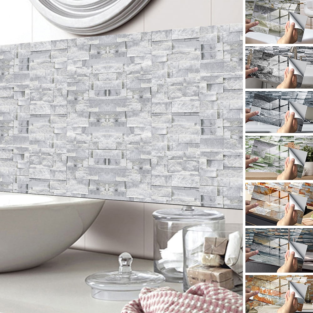 Brick Wall Panels Stickers PVC Self Adhesive Wallpaper Removable Wall