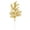 Gold, variant on Spencer 10PCS Gold Ferns Artificial Christmas Glitter Pine Leaves Picks Needles Simulated Tree Branch Ornaments for DIY Xmas Tree Wreath Wedding New Year Decorations
