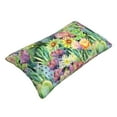 thumbnail image 3 of Kll Watercolor Blooming Cactus Pillow Covers Envelope Closure,Super Soft And Cozy Fuzzy Fleece Pillow Case Cover 16"X24", 3 of 9