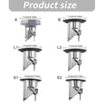thumbnail image 4 of NEXAVKPR Upgrades Metal Shower Drain Stopper with Not Smell Feature & Prevent Simple Installation for Modern Bathrooms, 4 of 14