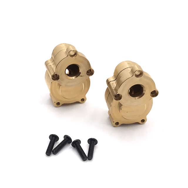 Paquete de 2 RC Latering Steering Knuckle Exquisite elegante PERFECT PERFECT PROFESS PROFESIONAL COCH BLASS BLOQUES DE REEMPLAZO PARA YK4102 Yuarrent FN001470-00