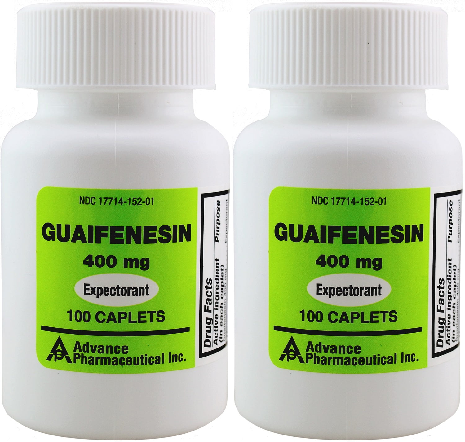 Mucus Relief Guaifenesin 400 mg 200 Tablets Generic for Mucinex Chest Congestion Immediate Release