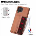 thumbnail image 2 of Case For FOXDOCK Samsung Galaxy A12 Stand Function RFID Blocking Magnetic Card Holder Complete Camera Safety, 2 of 5