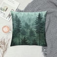 thumbnail image 2 of Leisuo Forest Pine Trees Throw Pillow Covers Pillowcase Cushion Case for Sofa Bedroom Home Decor, 2 of 5