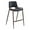 Black & Walnut, variant on Desi Counter Stool White Counter Stool, Modern Style, Plush and durable faux leather fabric, Steel, Indoor Bar