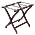 thumbnail image 1 of Wooden Mallet LR3-MHGRY Porte-bagages 20 Pouces Design Courbe avec Sangles Grises - Acajou, 1 of 1