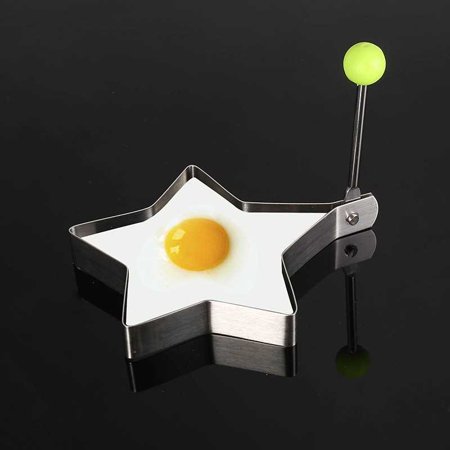 

TINKER Multi-Shape Thickened Eggs Rings Stainless Steel Egg Cooking Rings Pancake Mold for frying Eggs and Omelette