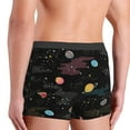 thumbnail image 5 of Bingfone Galaxy Men's Underwear - Casual Stretch Boxer Briefs-Medium, 5 of 9
