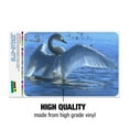 thumbnail image 3 of Tundra Swan in the Lake at Dawn Home Business Office Sign, 3 of 7