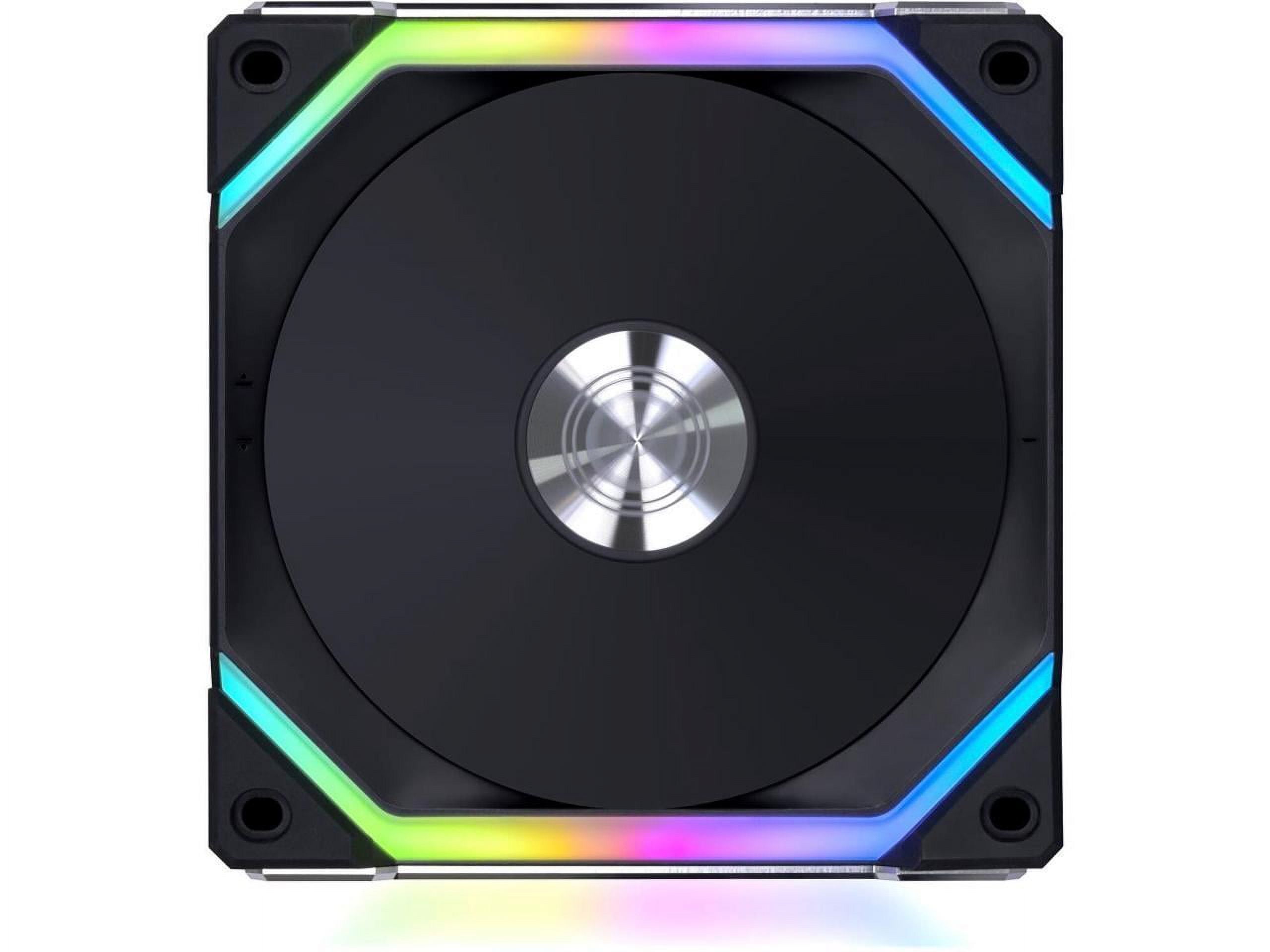 Lian Li UNI Fan SL120 V2 RGB Black 3x 12cm PC Cooling System with