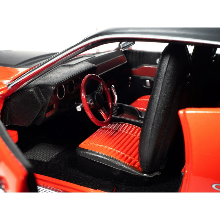 1971 Plymouth GTX 440+6 Hardtop Tor Red with Black Top and Black